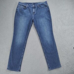 7 For All Mankind Paxtyn Jeans Mens 40x33 Blue Skinny Stretch Denim Pants